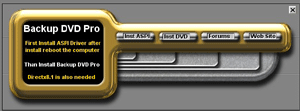 Backup DVD Pro Screenshot